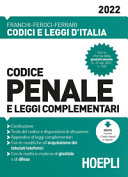 CODICE PENALE E LEGGI COMPLEMENTARI 2022