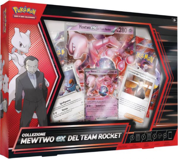 Pokemon Collezione Mewtwo-EX del Team R
